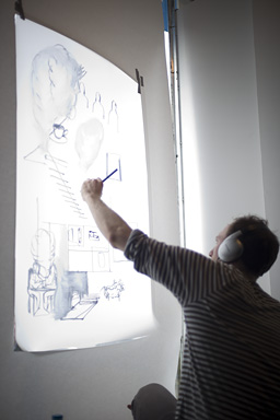 Telepathic Drawing Session